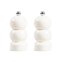 GEWÜRZMÜHLE Spice Bubble creme 12 cm 2er-Set - Creme, Kunststoff (5/12/5cm) - Homla