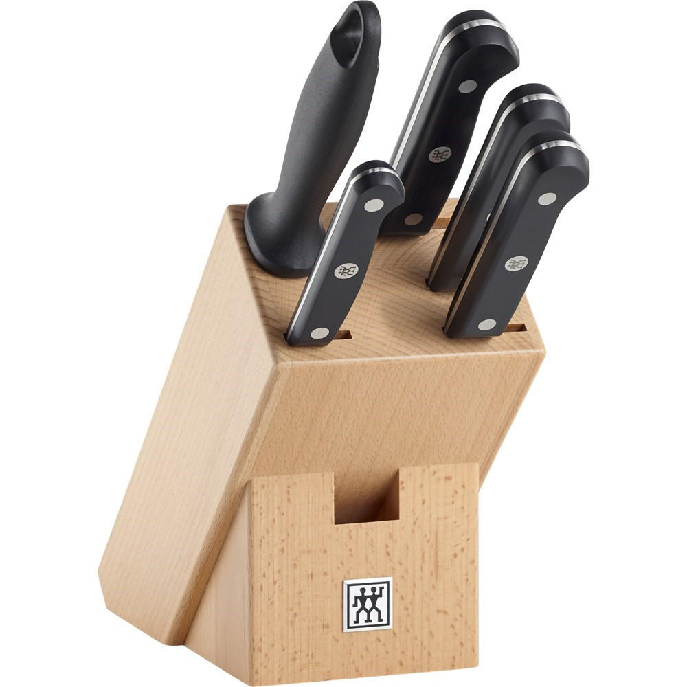MESSERSET Silber 361310010 - Silberfarben, Holz (25cm) - Zwilling