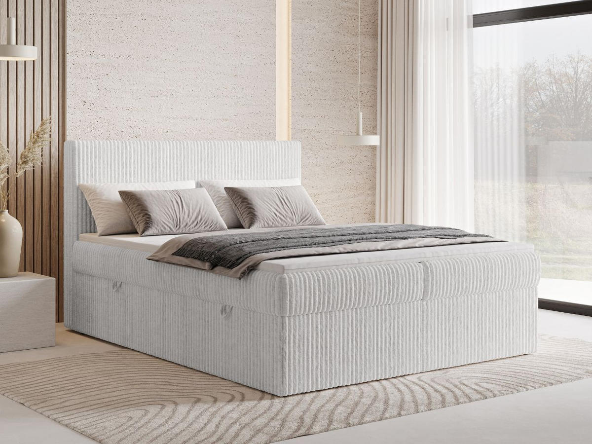 BOXBETT Brisa 200x200 Grau - Grau, Holz/Textil (200/200cm) - Graingold