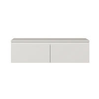 TV-LOWBOARD Bemmi Weiß 100 cm - Weiß, Holzwerkstoff (100/28.4/31.8cm) - Selsey