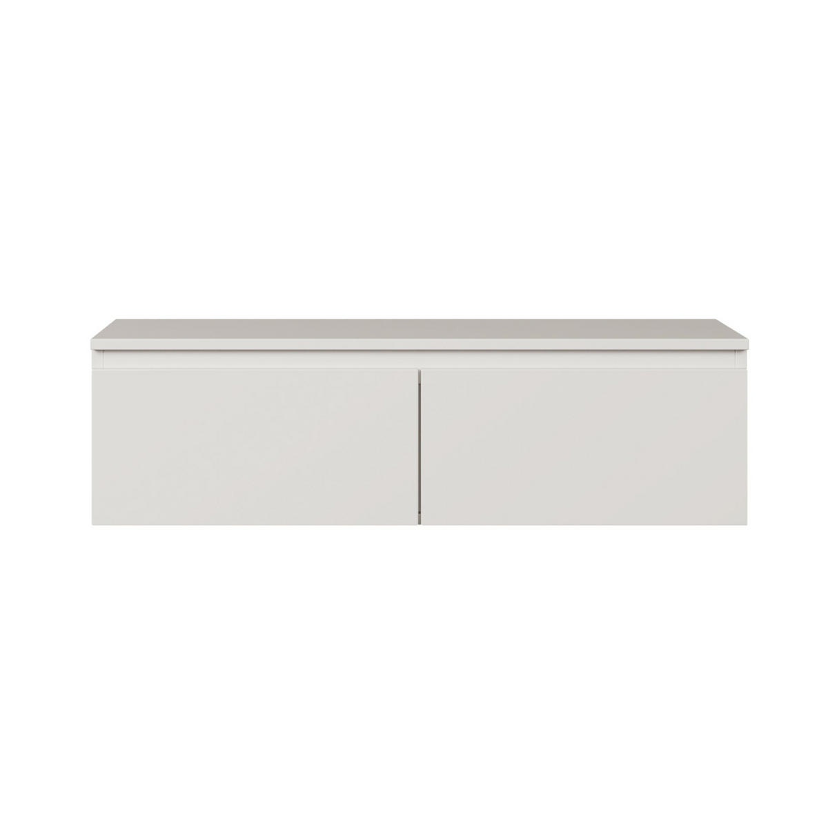 TV-LOWBOARD Bemmi Weiß 100 cm - Weiß, Holzwerkstoff (100/28.4/31.8cm) - Selsey