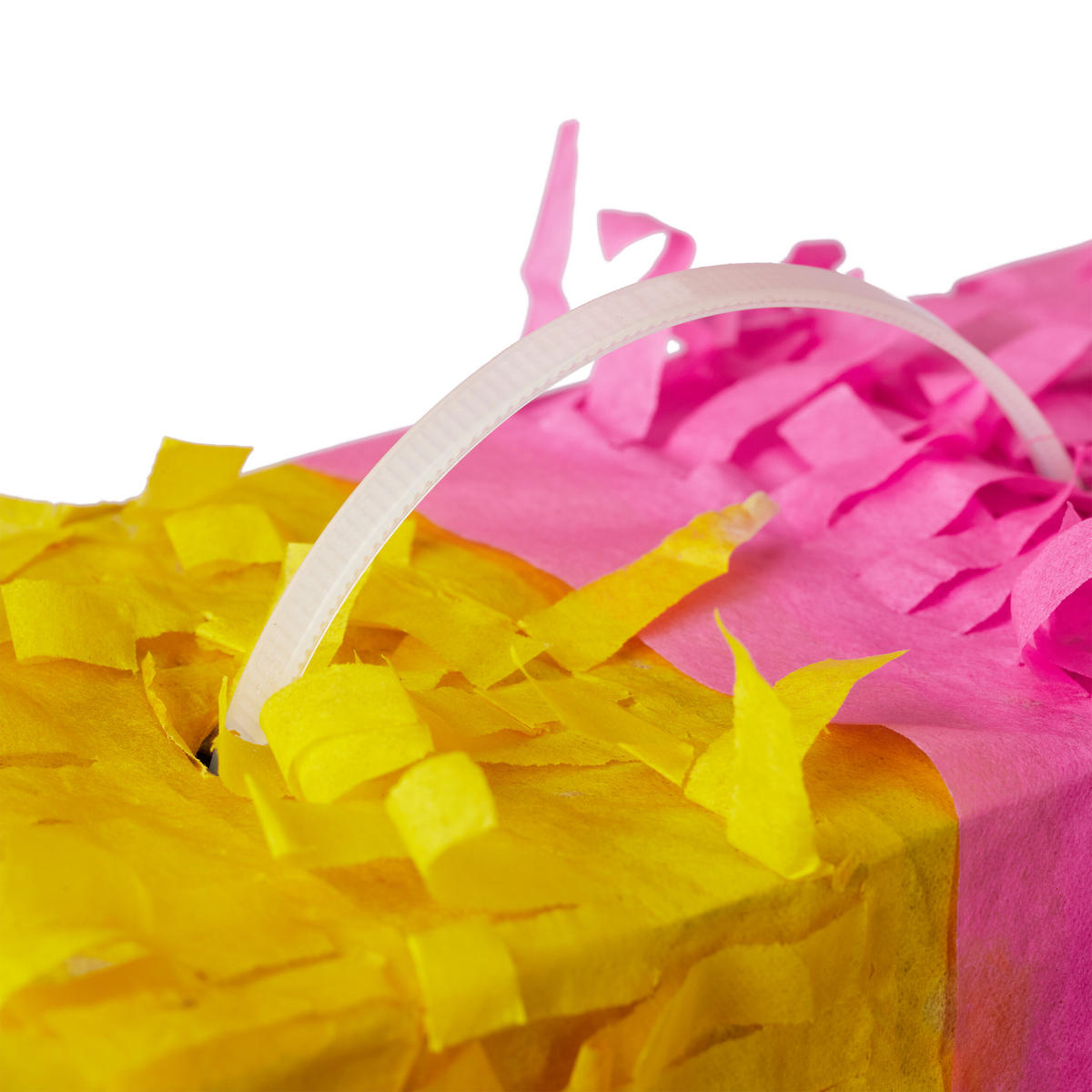 PINATA - různobarevná, plast/papír (35.5/50.5/7.5cm) - Relaxdays