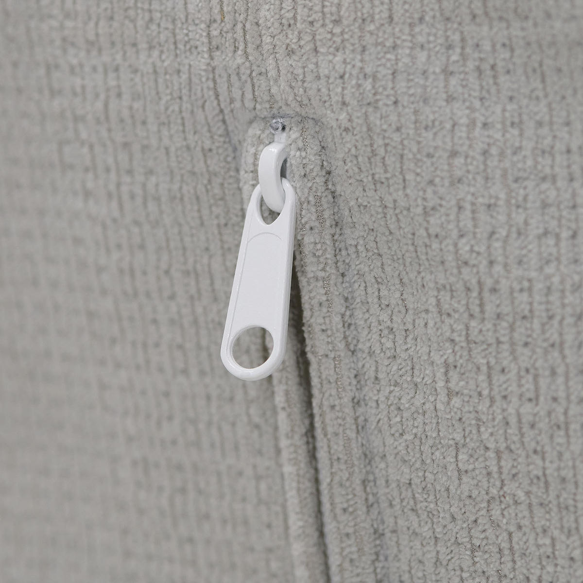 RELAXSESSEL Stoffbezug Cord Grau, Fußstütze - Grau, Textil (66/94/62cm) - Homestyle4u