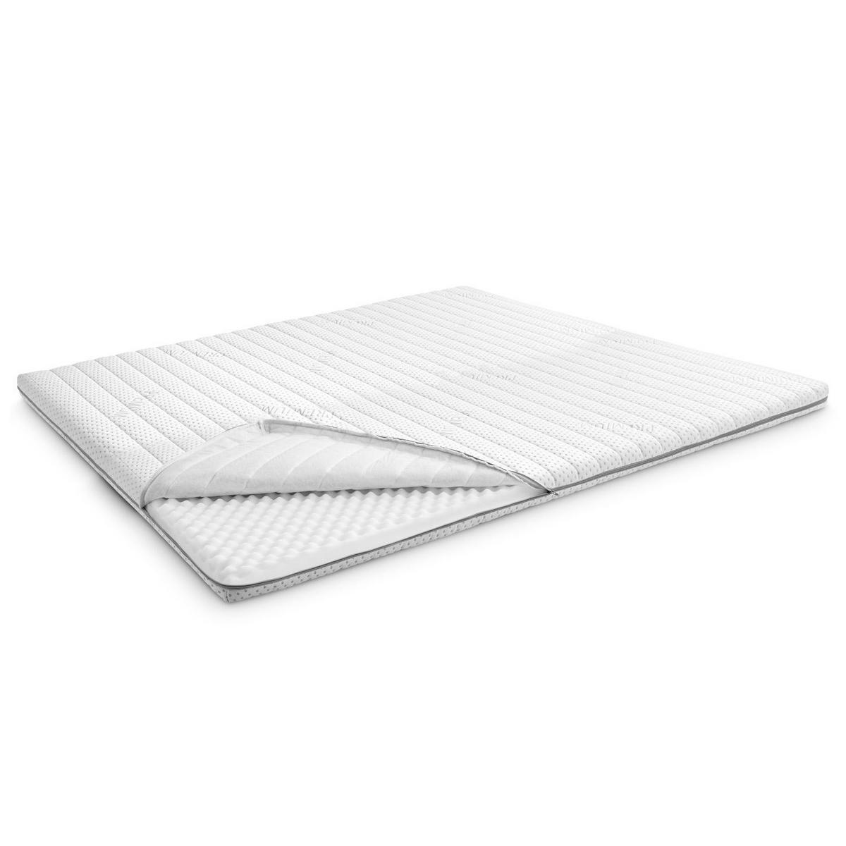 TOPPER Premium 140x200 cm - Weiß, Textil (140/200cm) - Supportho
