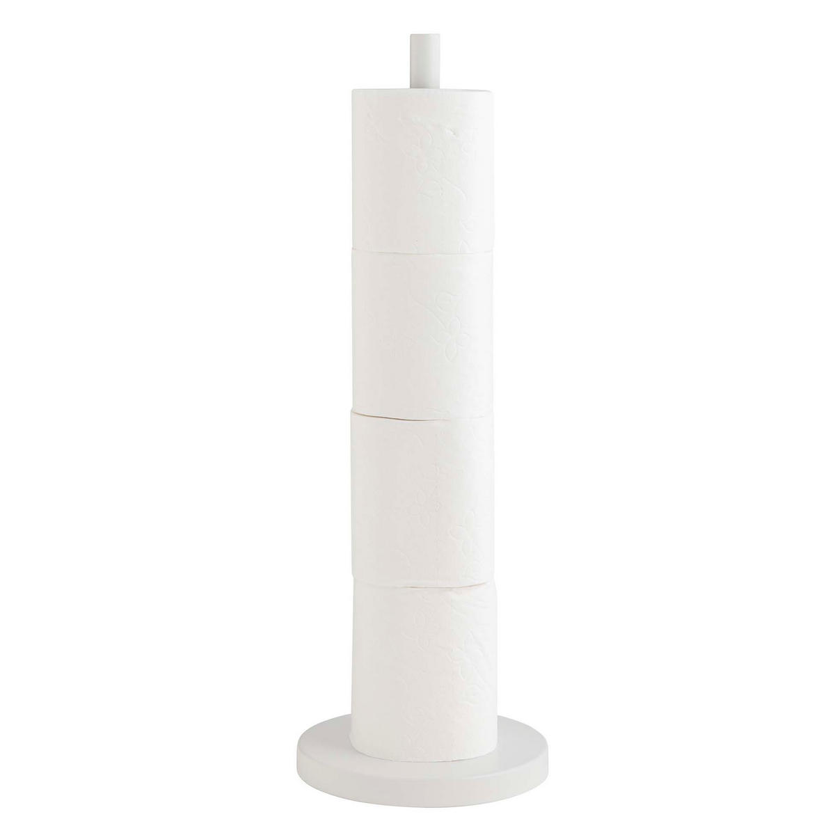 TOILETTENPAPIERHALTER Rilano 43 cm - Weiß, Metall (15/43/15cm) - Douceur d´intérieur
