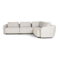 ECKSOFA Bergen Stoff Beige - Beige, Textil (205/297cm) - ebuy24