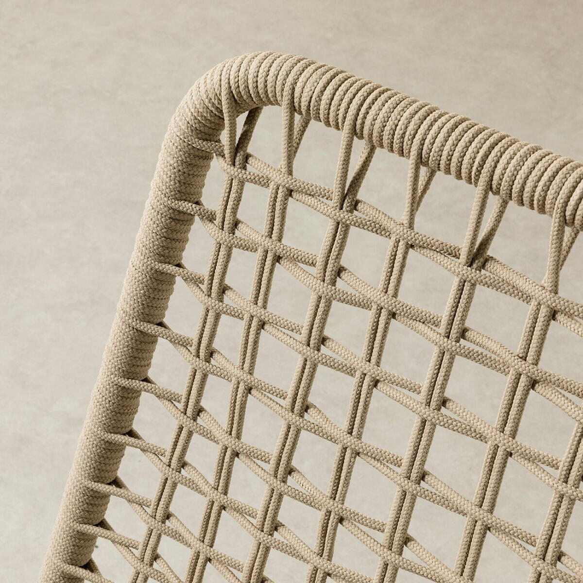 GARTENSTUHL Campbell Natürlich - Schwarz 72.5 cm x 74.5 cm - Braun, Metall (72/74/78cm) - Kenay Home