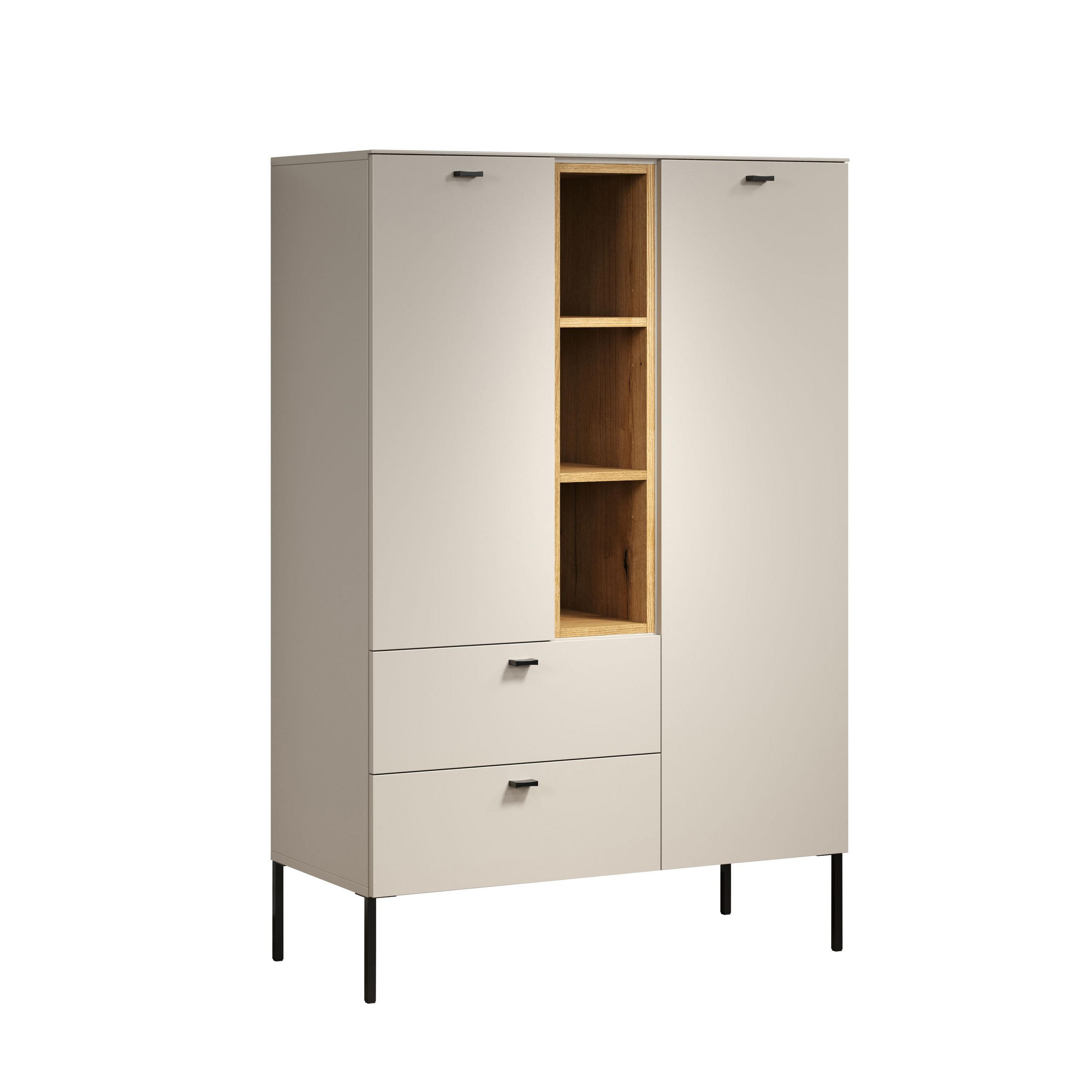 XXXLutz Highboard Kaschmir 93x140x42 cm