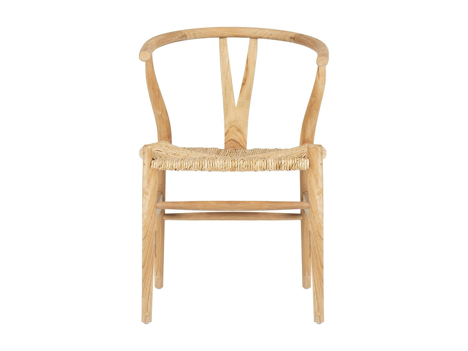 STUHL - 53 cm x 63 cm - holz - naturfarben hell Pogiana - Naturfarben, Naturmaterialien/Holz (53/77/63cm) - Vente-Unique
