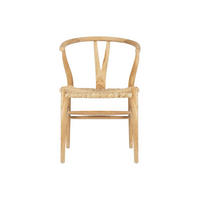 STUHL - 53 cm x 63 cm - holz - naturfarben hell Pogiana - Naturfarben, Naturmaterialien/Holz (53/77/63cm) - Vente-Unique