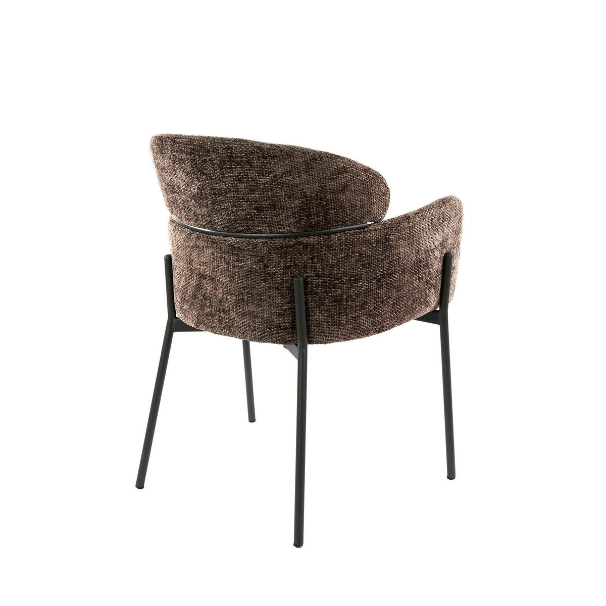 SESSEL Curva - Taupe - 61/62/80 cm - 2er-Set - Taupe, Textil (62/80/61cm) - Hoyz Collection