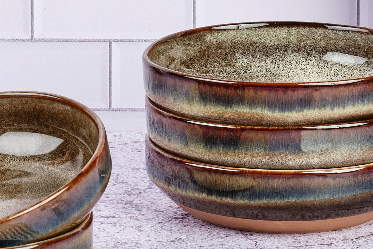 SCHALEN Genesis Ø17cm - 6er-Set - Basalt - Braun, Keramik (17cm) - Björn