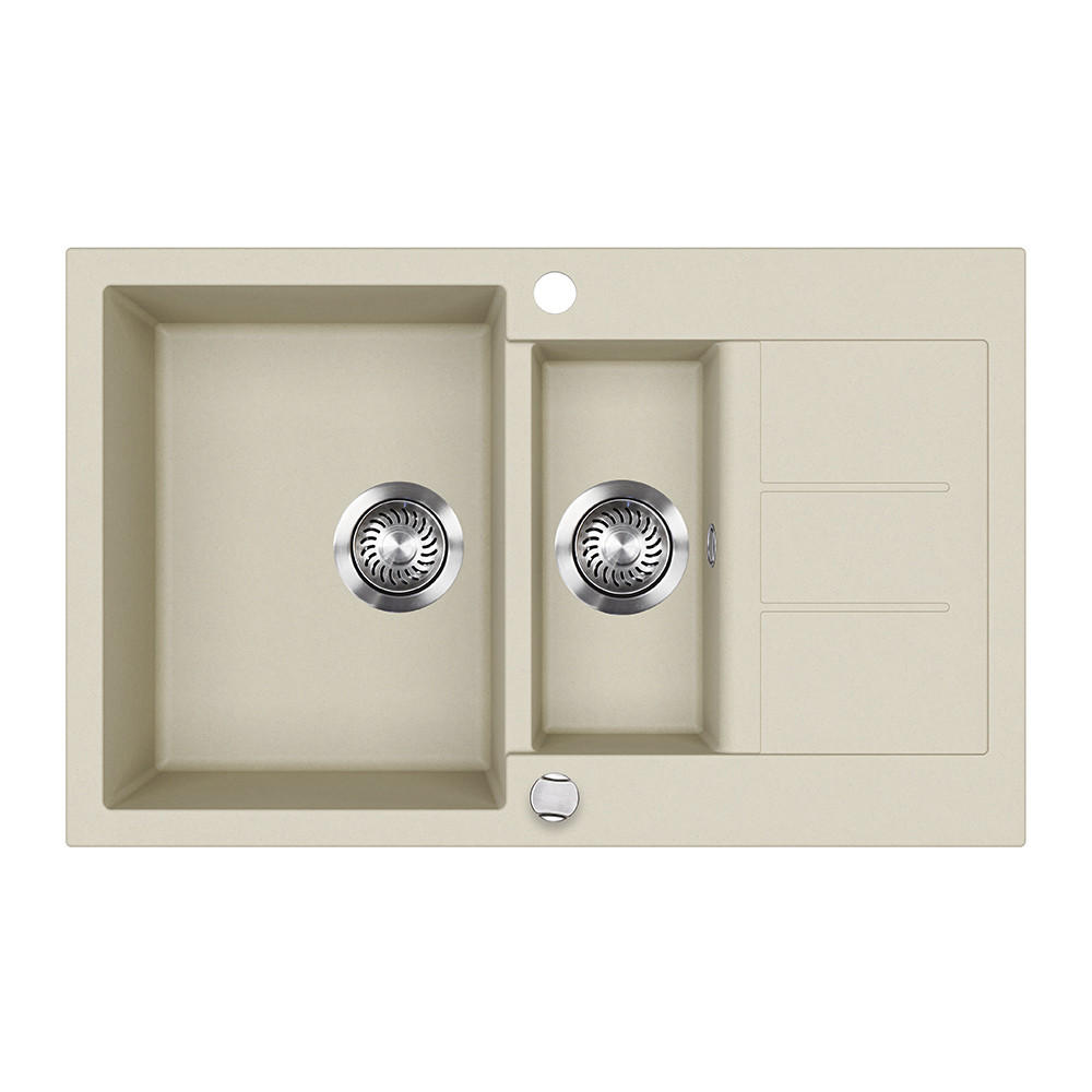 UMYVADLO Seattle Béžová - béžová, keramika (80/20/50cm) - Bergstroem