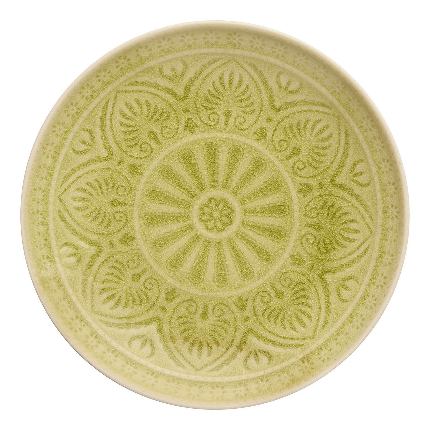 TELLER Sumatra - Hellgrün, Keramik (25/25/3cm) - Butlers