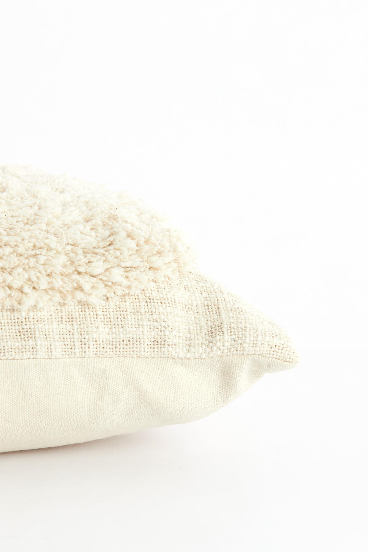 DEKOKISSEN Javea Weiß 60/30/10 cm - Weiß, Textil (30/60cm) - Light & Living