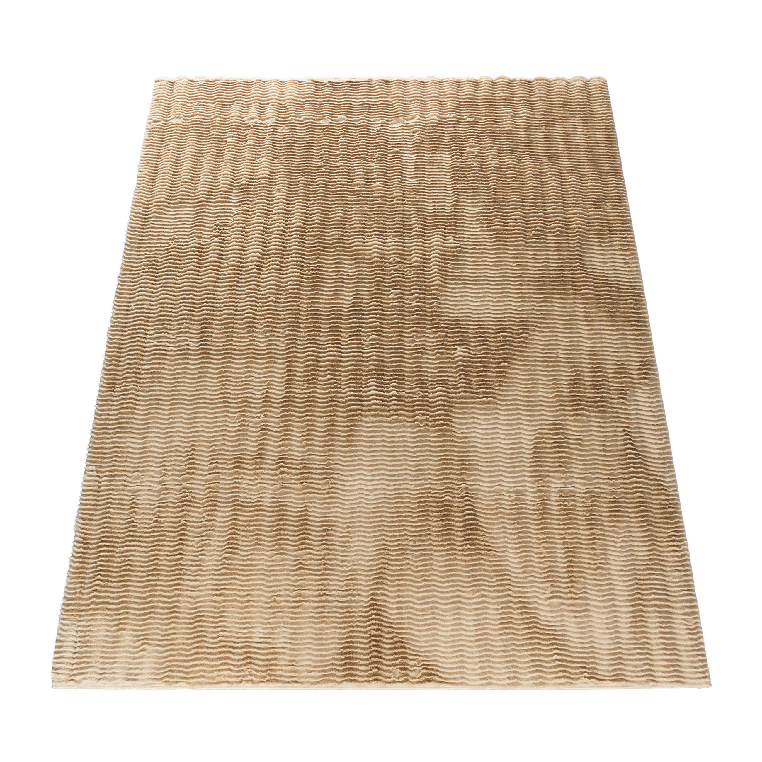 Paco Home Hochflorteppich Beige 200x280 cm