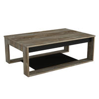 COUCHTISCH Costa Eiche - Eichefarben, Holzwerkstoff (71/111/40cm) - moebel17