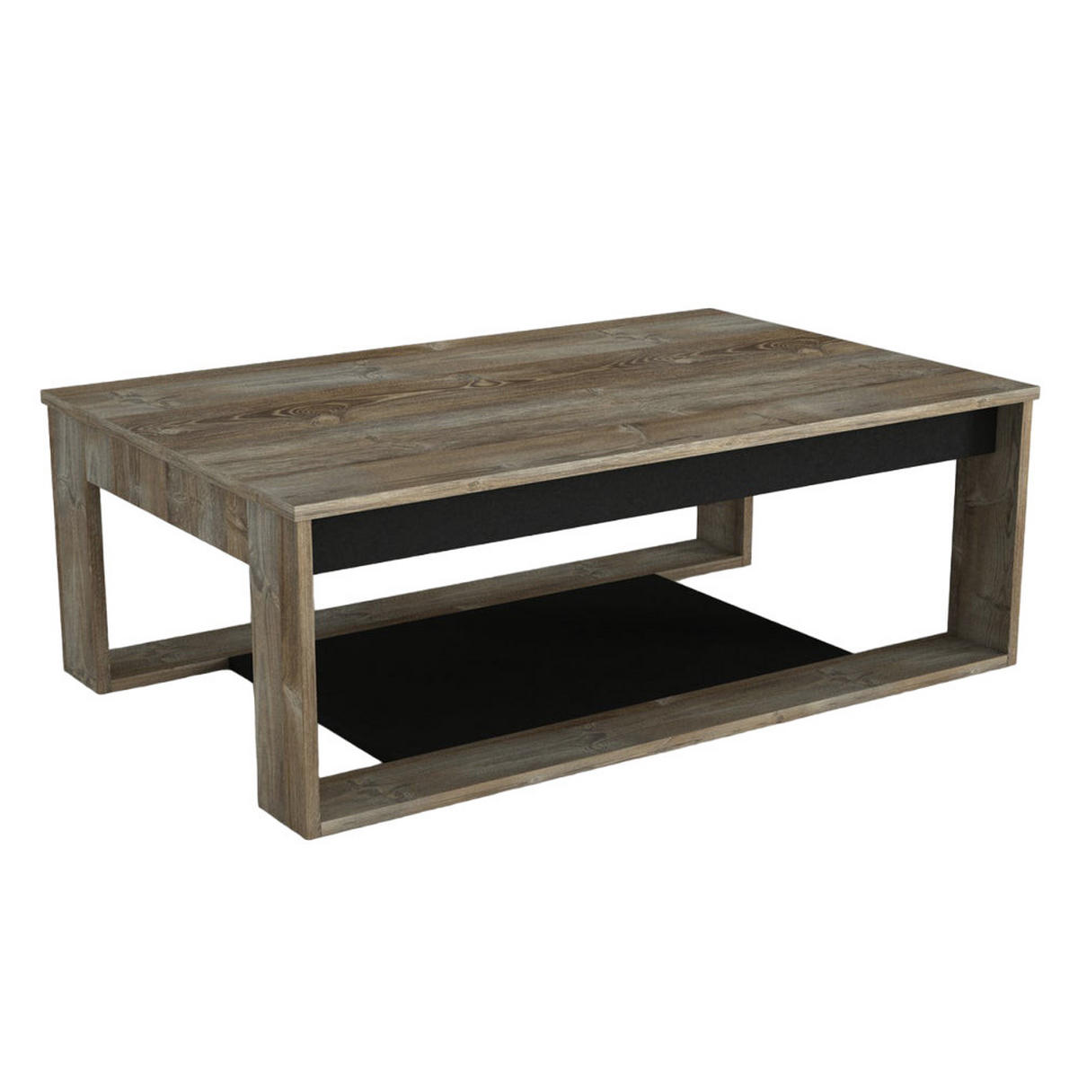 COUCHTISCH Costa Eiche - Eichefarben, Holzwerkstoff (71/111/40cm) - moebel17
