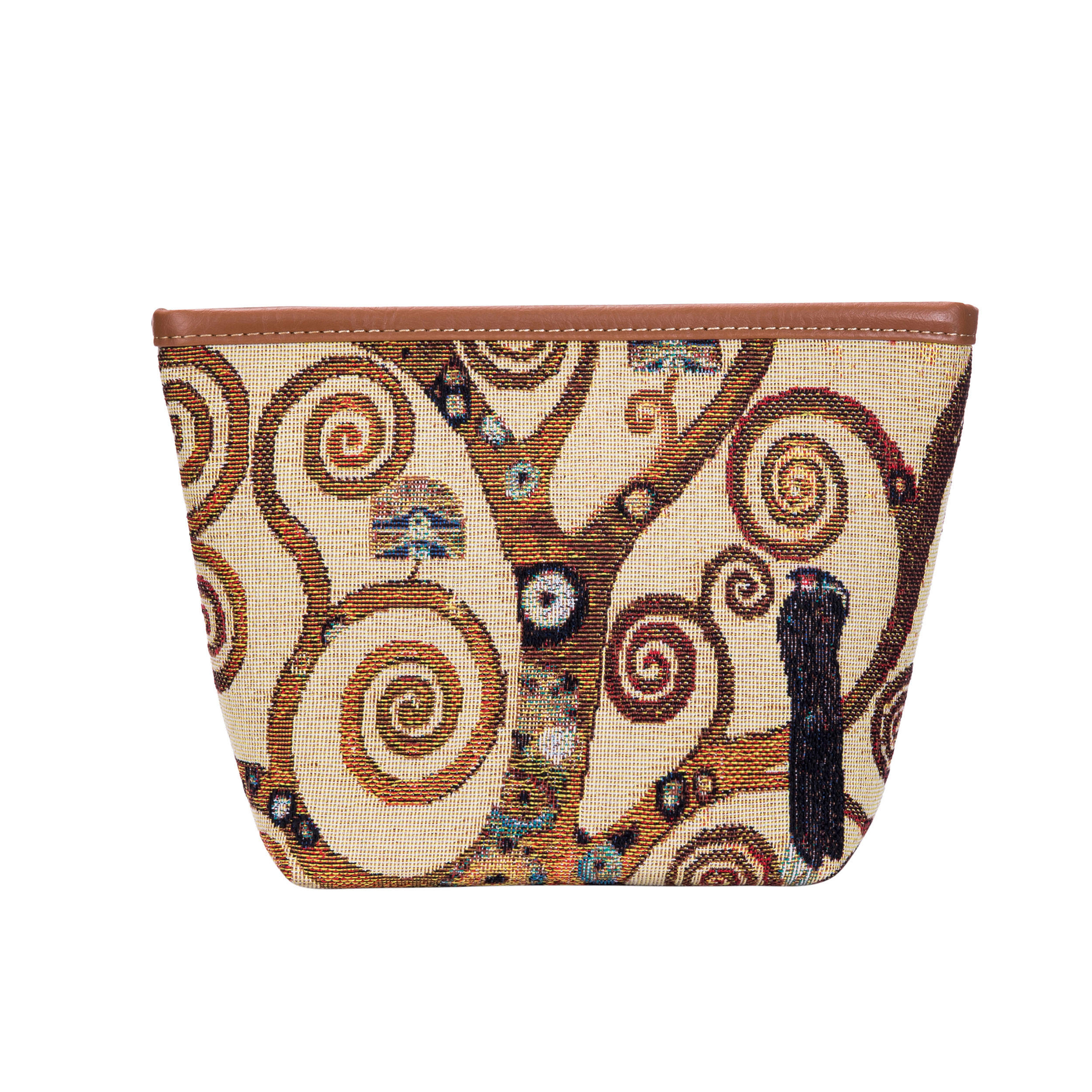 KOSMETIKTASCHE Gustav Klimt - Der Lebensbaum, Textil, Bunt - Multicolor, Textil (8/6/25cm) - Goebel