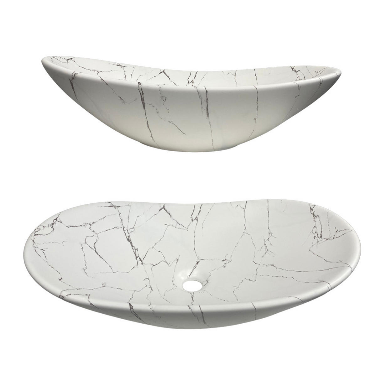 BADMÖBEL-SET 4-TLG. Adelaide-56 - Schwarz, Holzwerkstoff (160/200/47cm) - Lomado