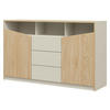 SIDEBOARD Aston 03 - Eichefarben/Beige, Holzwerkstoff (150/91/41cm) - MIRJAN24