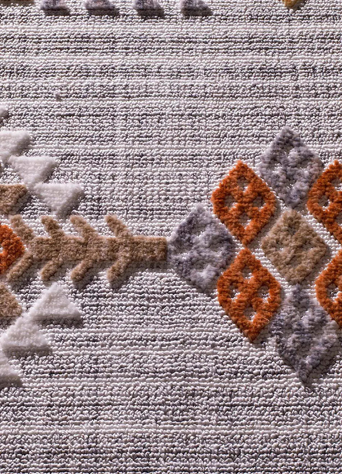 WEBTEPPICH Mehrfarbig Broadway 155/230 cm - Multicolor/Grau, Naturmaterialien/Textil (155/230cm) - Atticgo