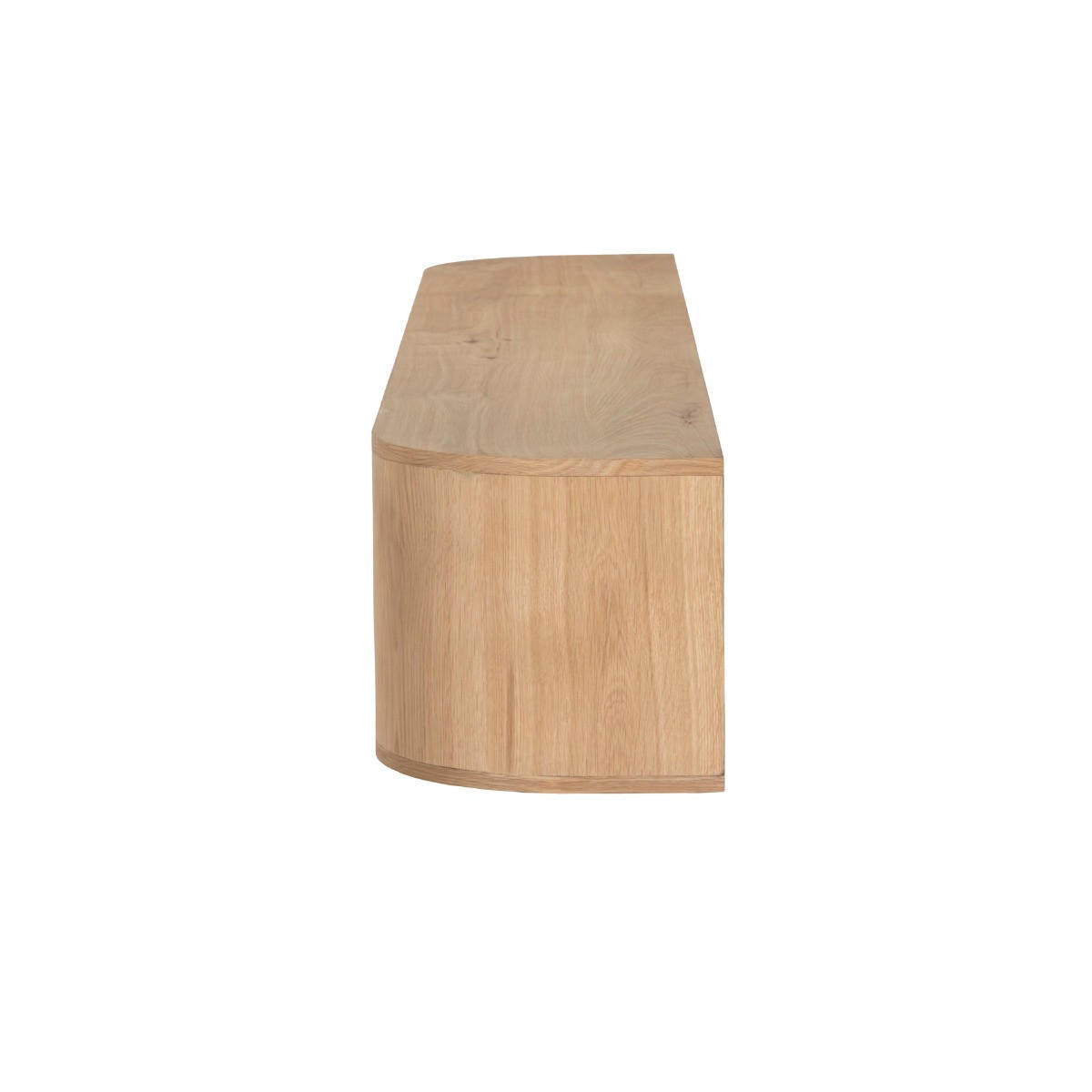 TV-MÖBEL Novero Braun 35/220/33 cm - Braun, Holz (220/33/35cm) - Livingfurn