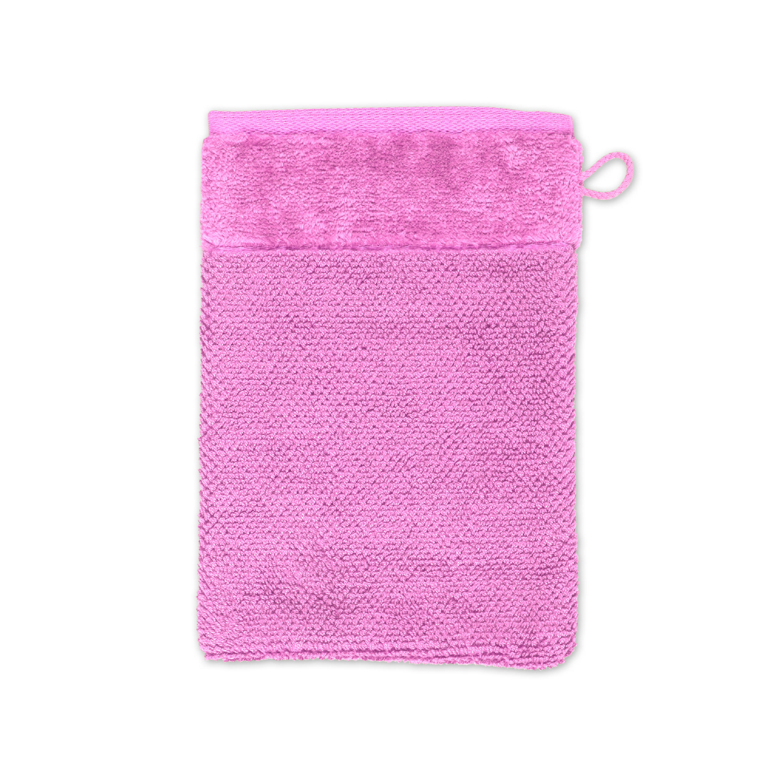 WASCHHANDSCHUH BAMBOO LUXE - Pink, Textil (20/15cm) - MÖVE