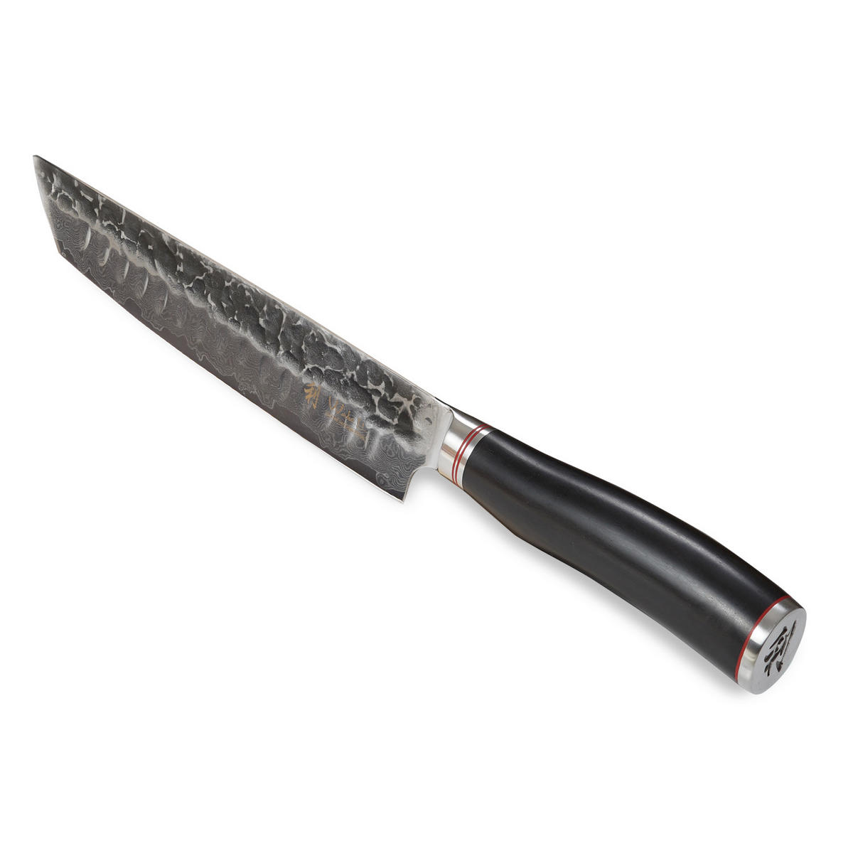 FLEISCHMESSER 20 cm - Schwarz, Holz/Metall (34cm) - Wakoli