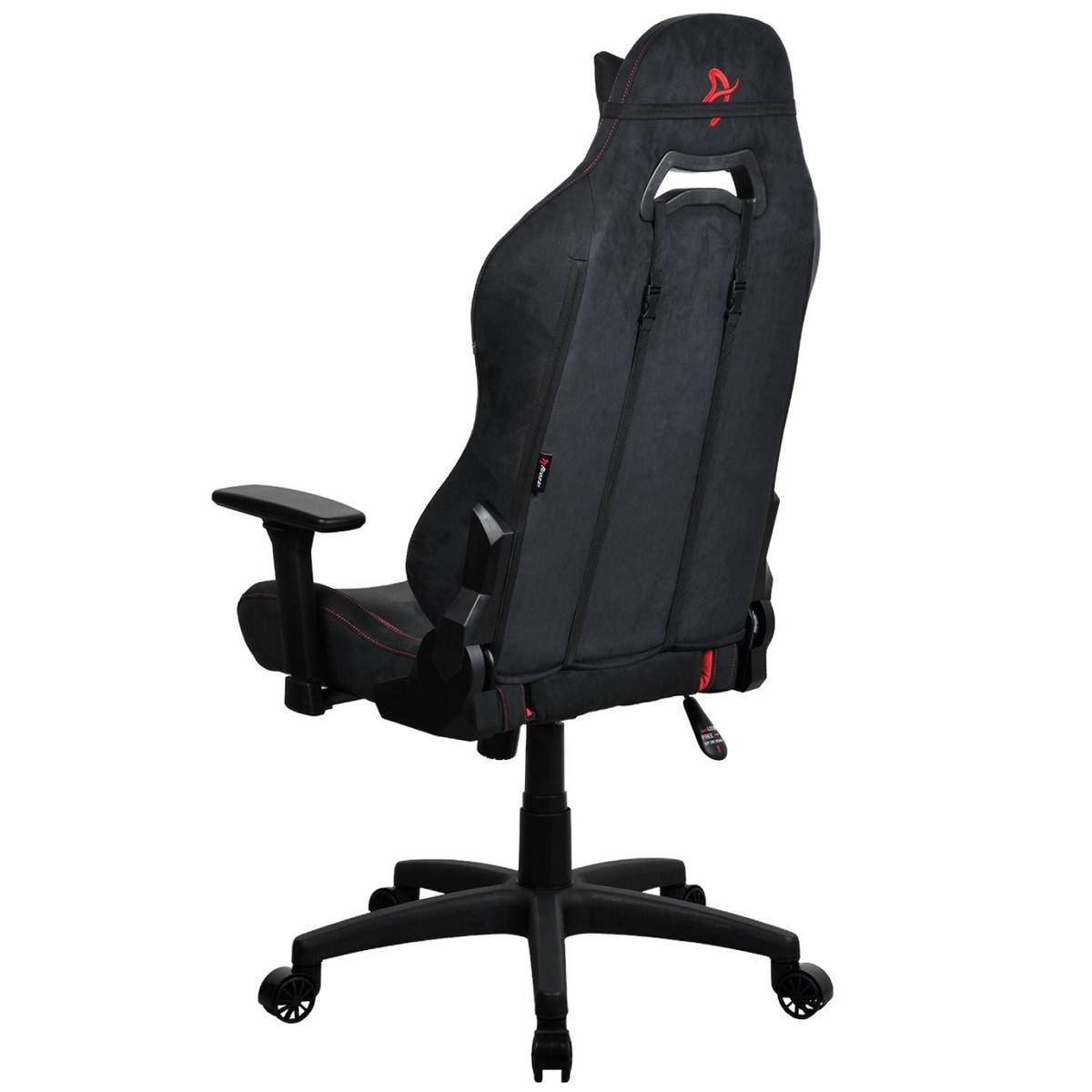 GAMINGSTUHL Torretta SuperSoft™ Schwarz/Rot - Rot/Schwarz, Kunststoff/Textil (70/135/50cm) - Arozzi
