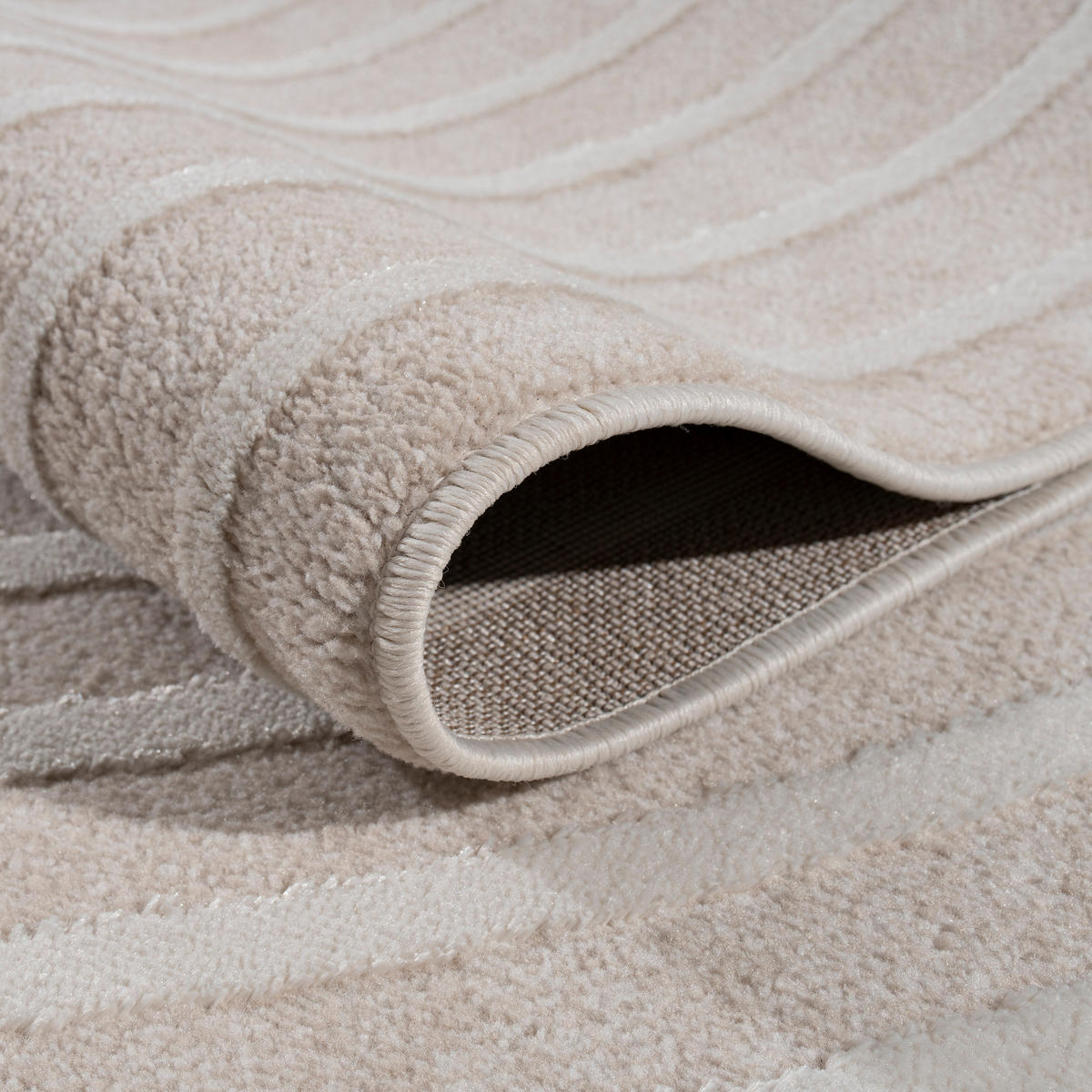 KURZFLORTEPPICH 230/320 cm Santorini 612 - Beige, Textil (230/320cm) - Paco Home