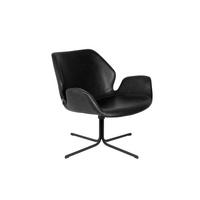 SESSEL Nikki Schwarz - Schwarz, Kunststoff (79/78/75cm) - Zuiver