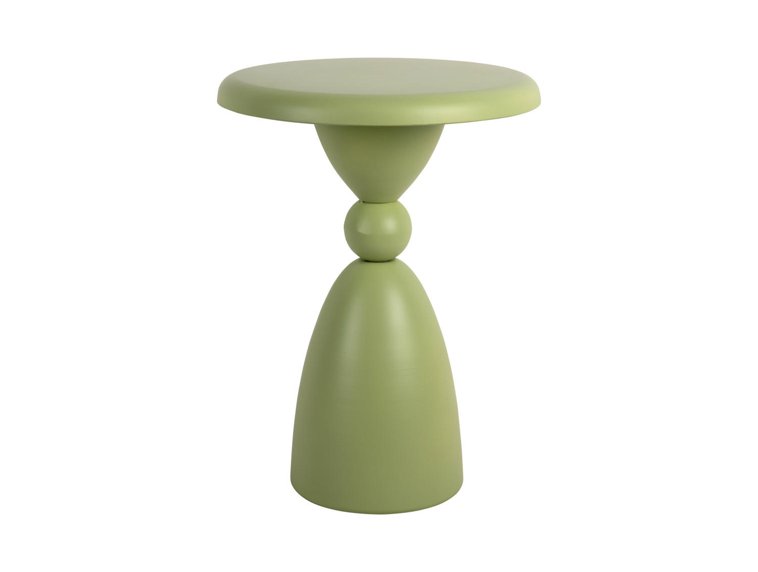 BEISTELLTISCH Folly Outdoor 34/34/46 cm - Grün, Metall (34/34/46cm) - Leitmotiv