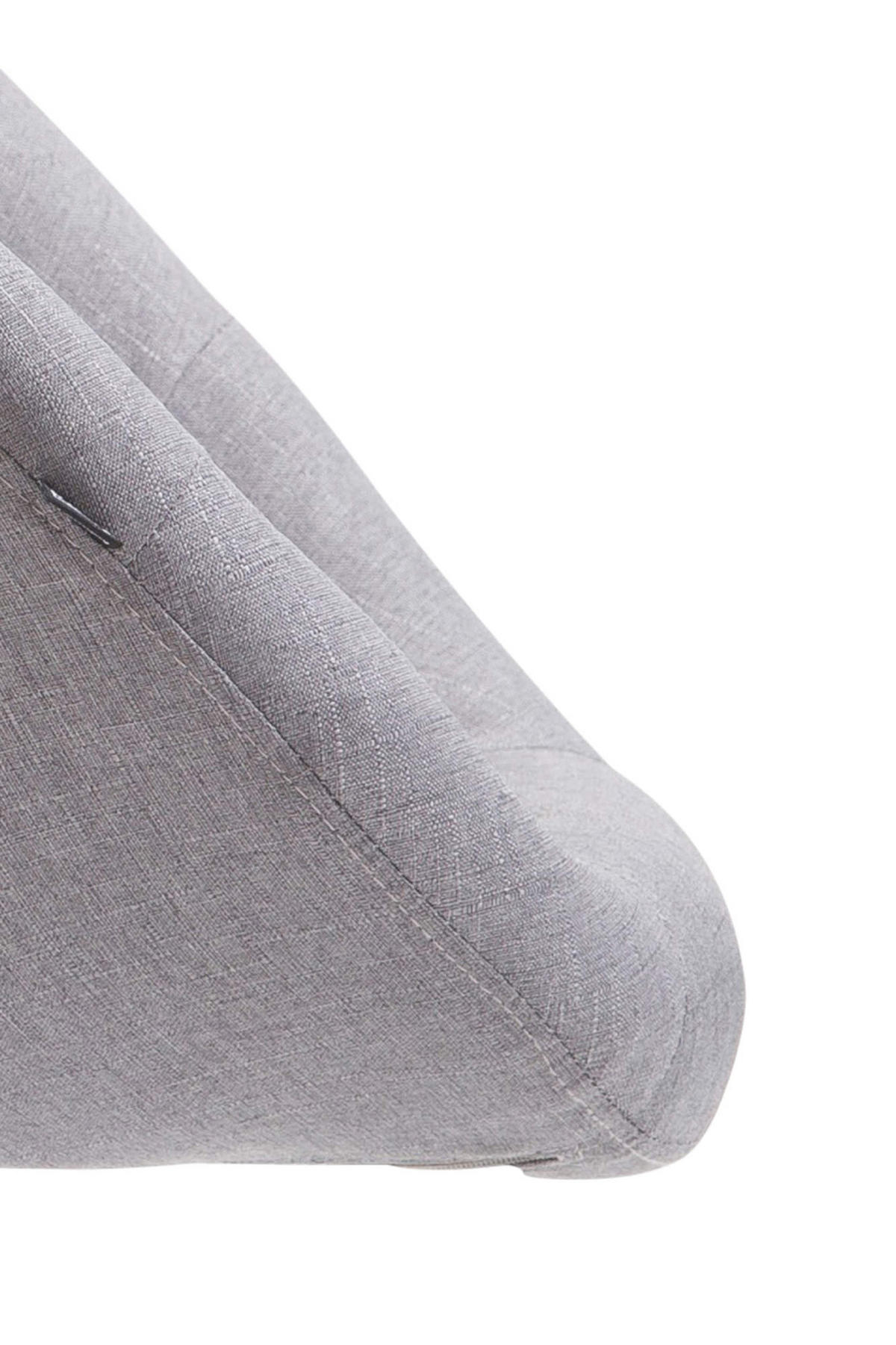 BARHOCKER Landern Stoff schwarz grau - Schwarz/Grau, Textil (65/128/57cm) - TPFLiving