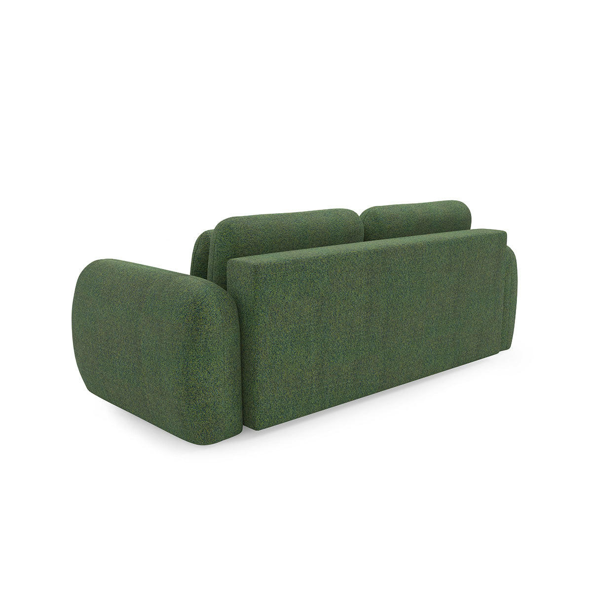 SOFA Carmela 3 Sitzplätze Grün - Grün, Holz (266/95/121cm) - Petits-meubles