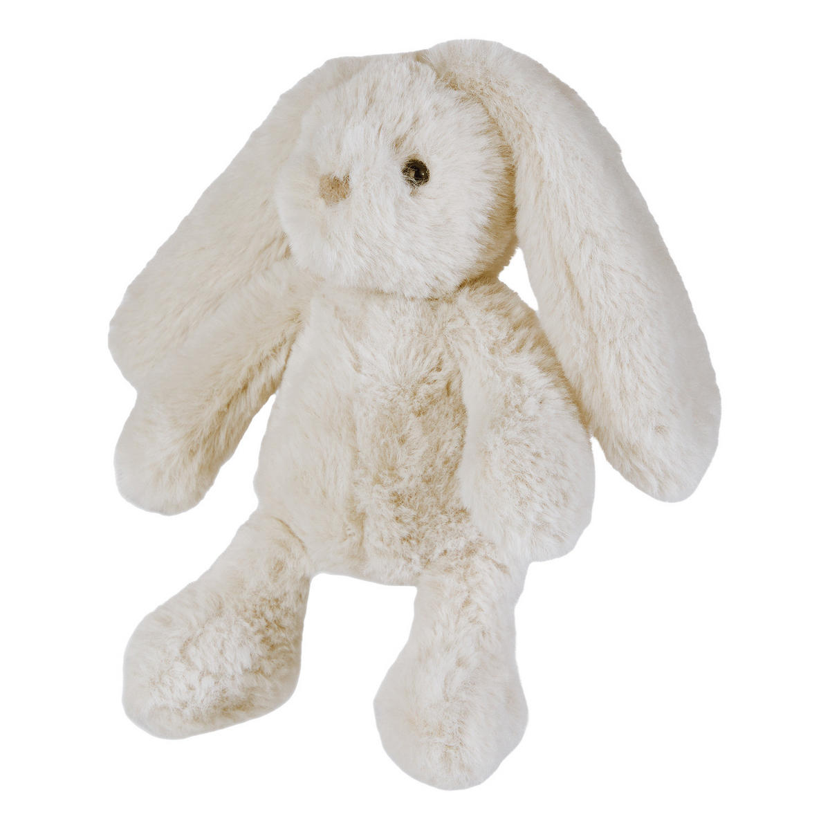 KUSCHELTIER Soft Hugs Hase - Polyester - Hellgrau - Beige, Kunststoff (5/10cm) - Butlers