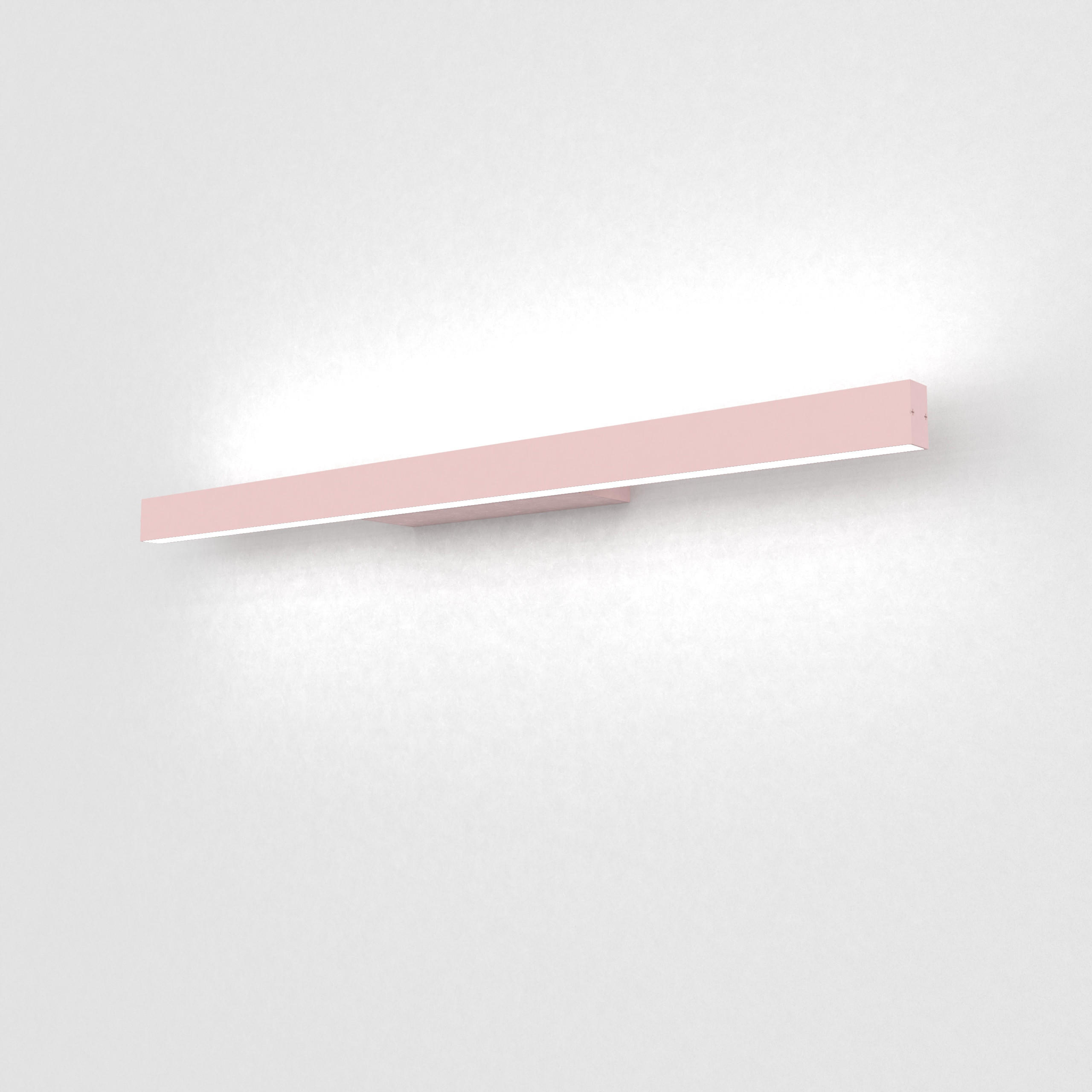 Lumicom Led-Wandleuchte Pink 60x3.1x7 cm