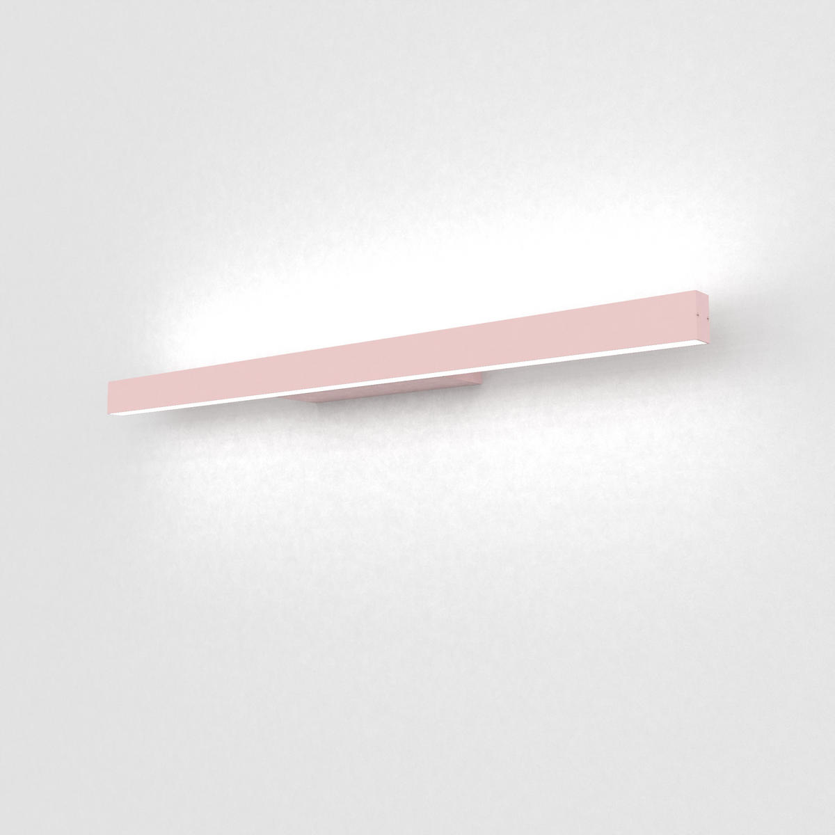 LED-WANDLEUCHTE - Pink, Metall (60/3.1/7cm) - Lumicom