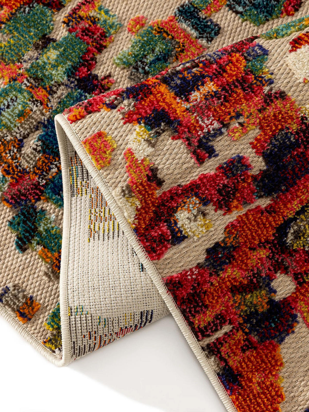 OUTDOOR-TEPPICH Noelia 240/340 cm - Multicolor, Kunststoff (240/340cm) - benuta Nest