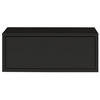 NACHTTISCH hängend Framme Schwarz, 50 cm - Schwarz, Holzwerkstoff (50/20.8/36cm) - Selsey