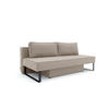 SCHLAFSOFA Mit Bettkasten NOMI, Stoff Faro, Dunkelbeige - Beige, Holz (200/82/100cm) - Kaiser Möbel