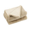 PLAID CUTIE - Plüsch - Hellgrau - 180/130/3 cm - Beige, Textil (130/180cm) - J-Line