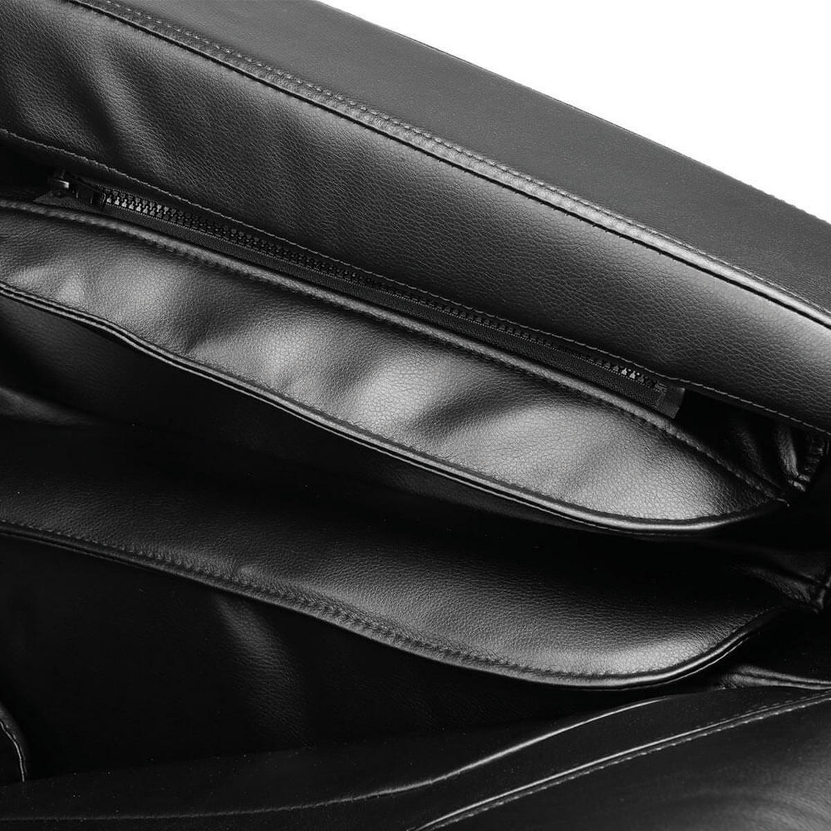 MASSAGESESSEL mit Zero-Gravity-Funktion DUNES - Schwarz - Schwarz, Kunststoff (76/113/147cm) - Home Deluxe