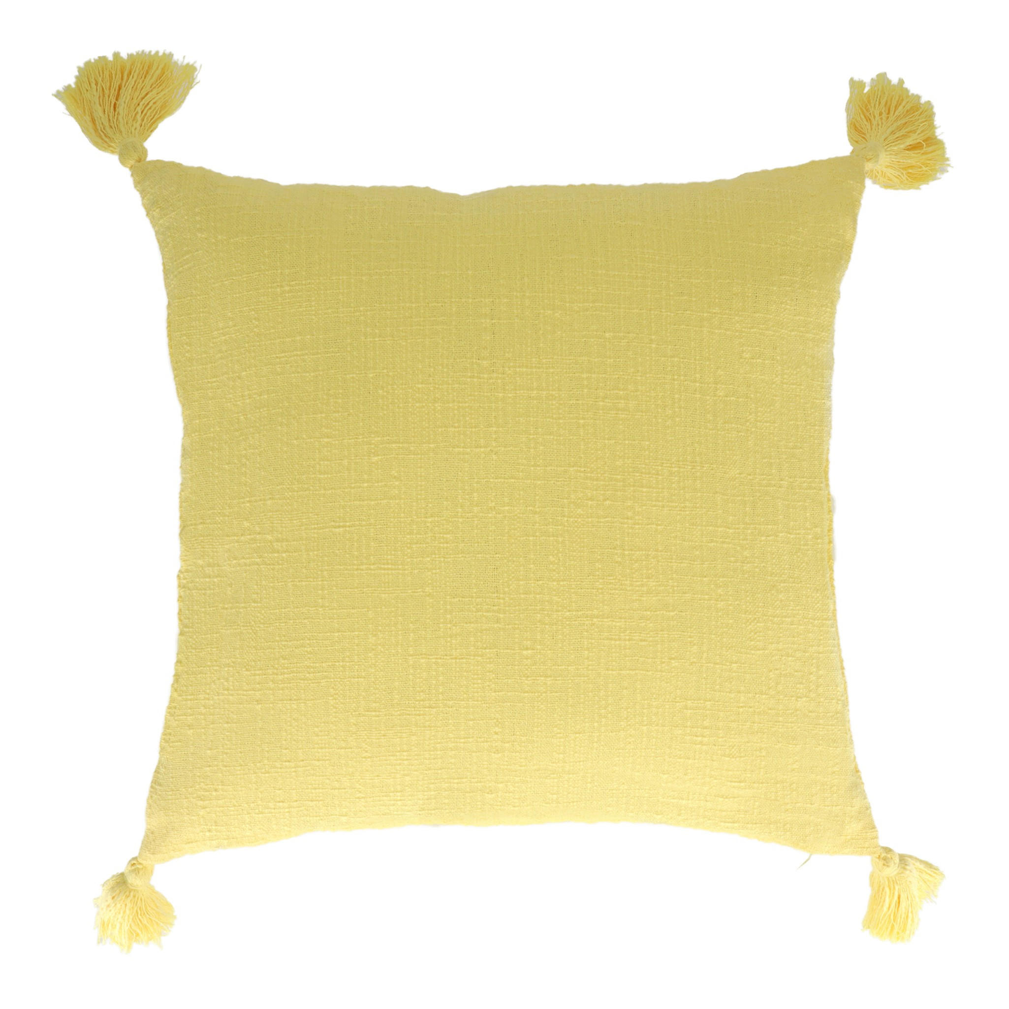 KISSENBEZUG Kolina - Hellgelb, Textil (45/45cm) - home&you