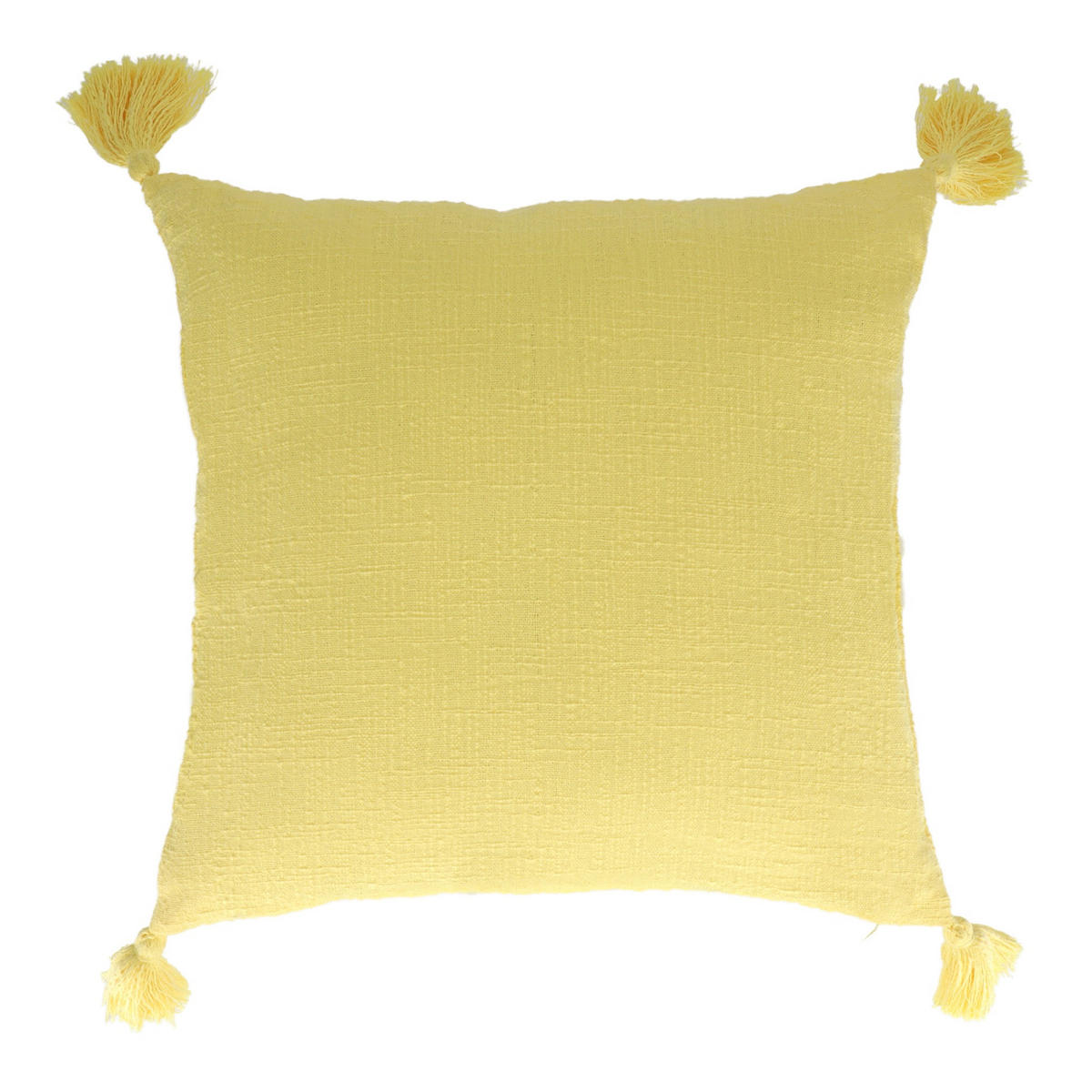 KISSENBEZUG Kolina - Hellgelb, Textil (45/45cm) - home&you