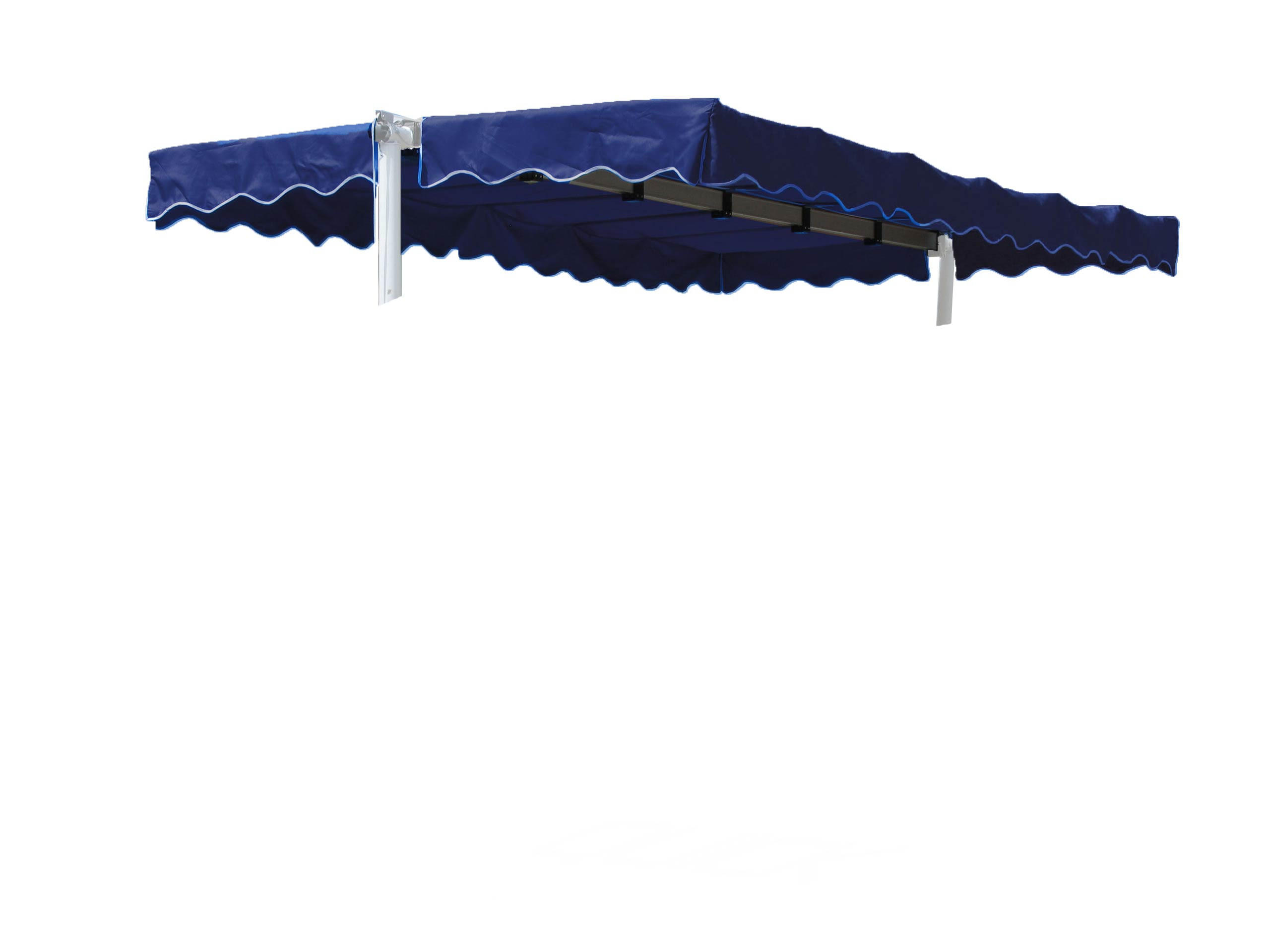 ERSATZDACH Markise Dubai 375x225 cm Blau - Blau, Textil (375/1/225cm) - QUICK STAR