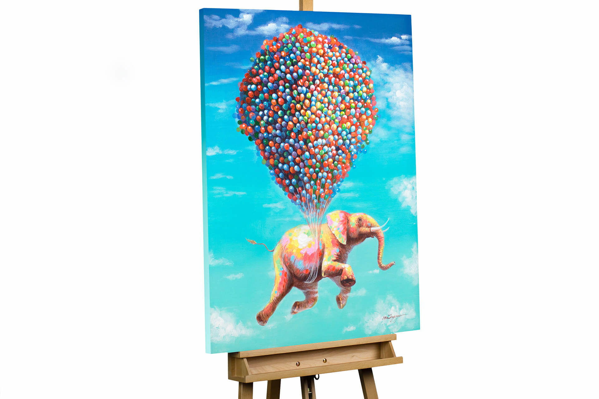 KUNSTLOFT OLEJOMALBA 70/100 cm, Zvířata