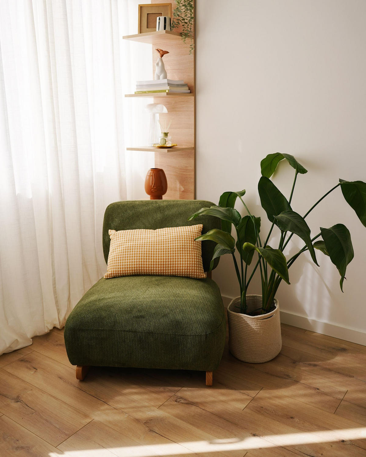 SESSEL Stoff Grün Kokkola - Grün, Textil (66/71/79cm) - Beliani