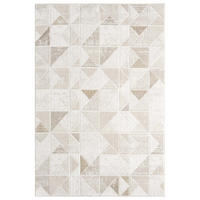 KURZFLOR-TEPPICH Antik 231 Creme 120x170 cm - Creme, Textil (120/170cm) - carpet city