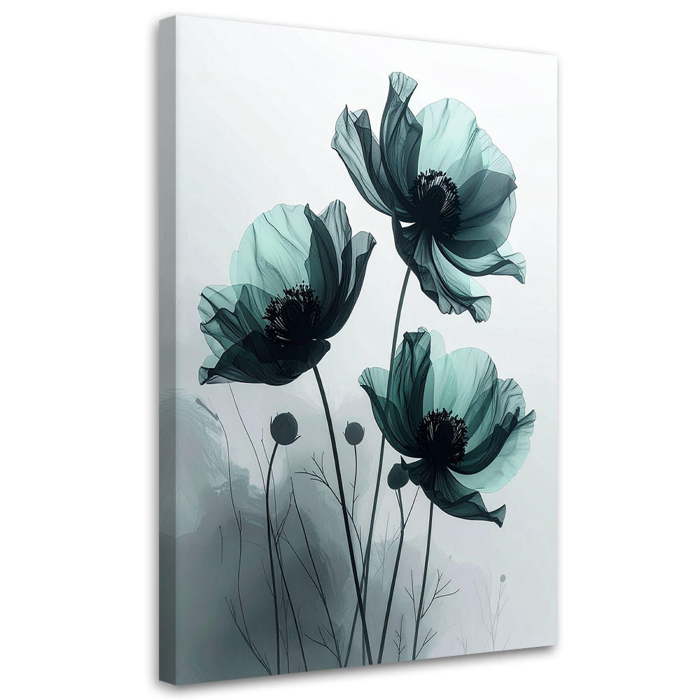 Feeby Bild Türkis 60x90 cm